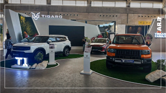 نگاهی به غرفه تیگارد موتور در هفتمین نمایشگاه خودرو تهران منبع سایت car.ir