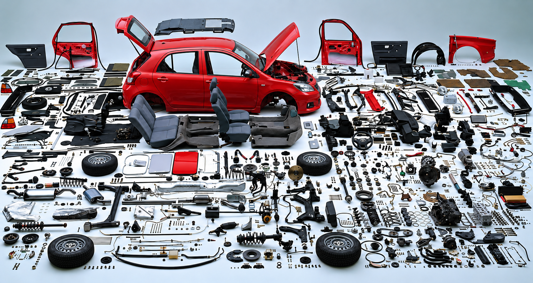 Dismantled Red Toyota Yaris.png